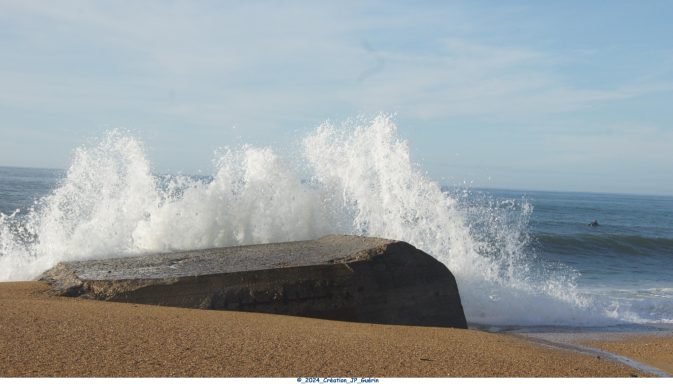 le spectacle des vagues
